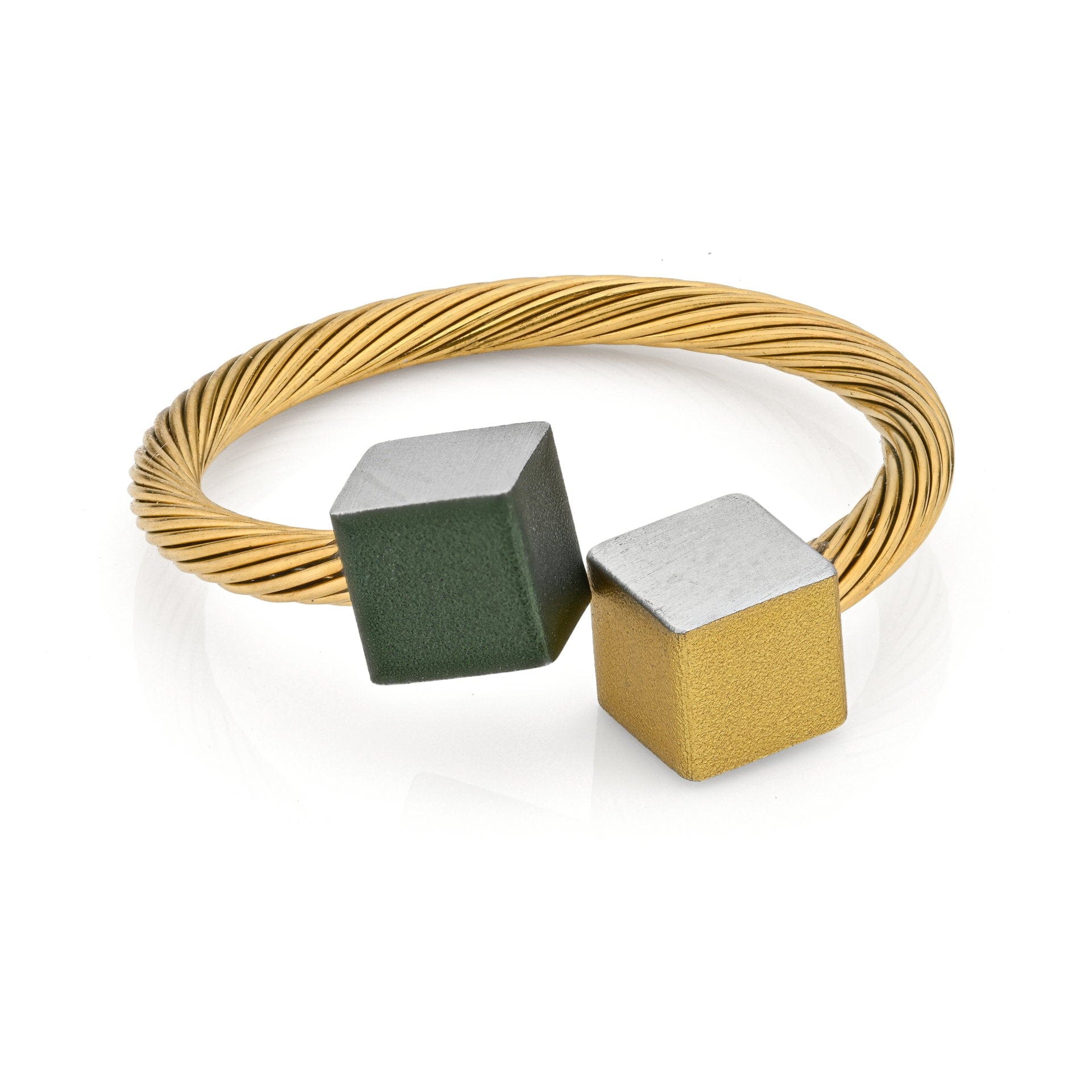 Ring KIKI GrĂĽn-Gold | RG4GRG