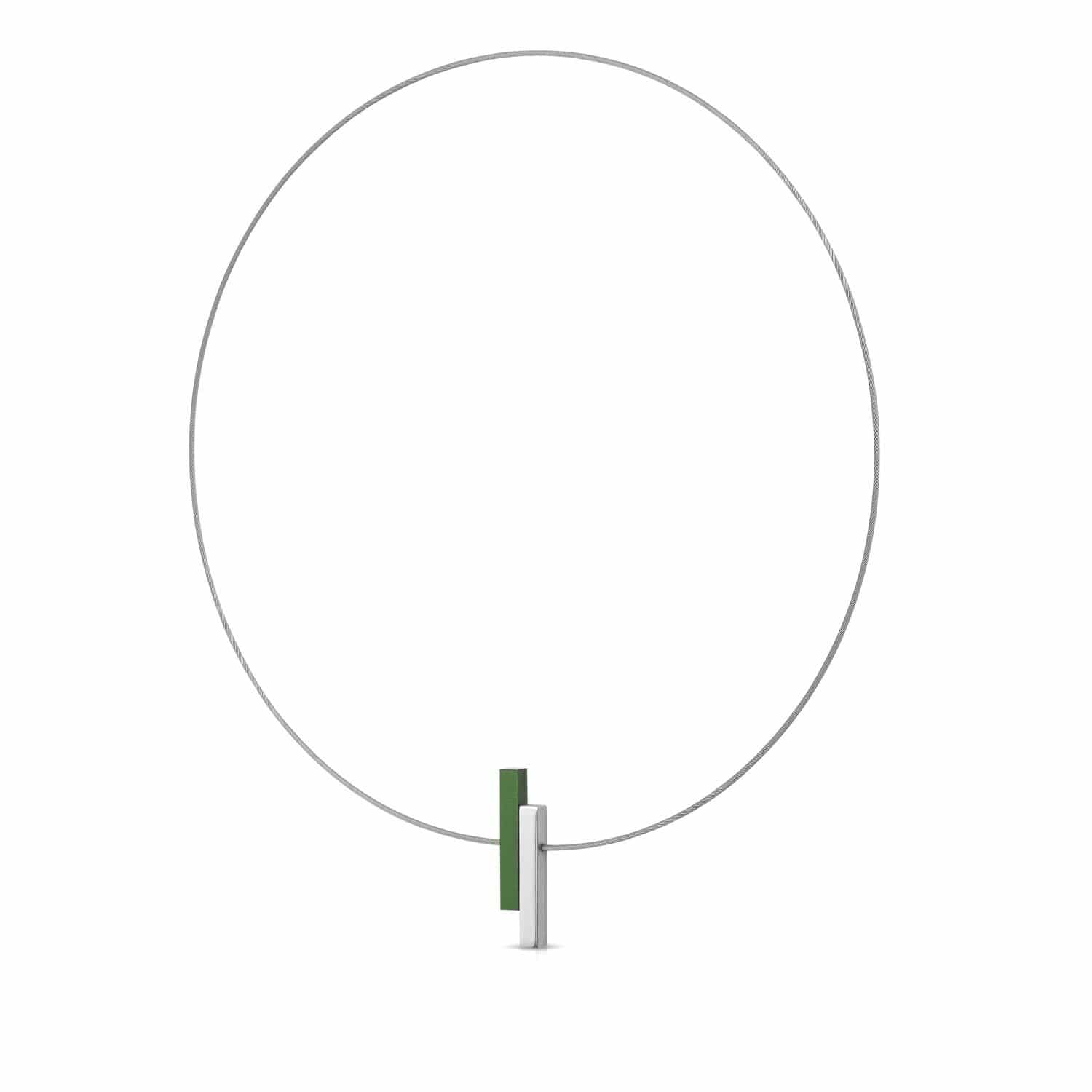 Halskette SOPHIA GrĂĽn | C116GR