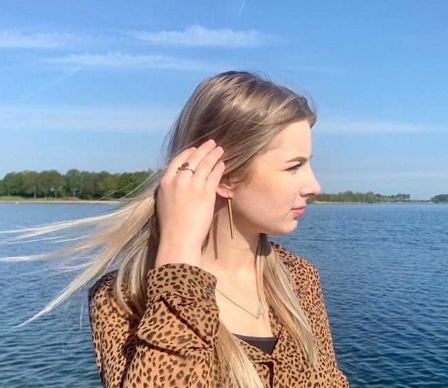 Ohrstecker SUUS Goldfarben | O38G