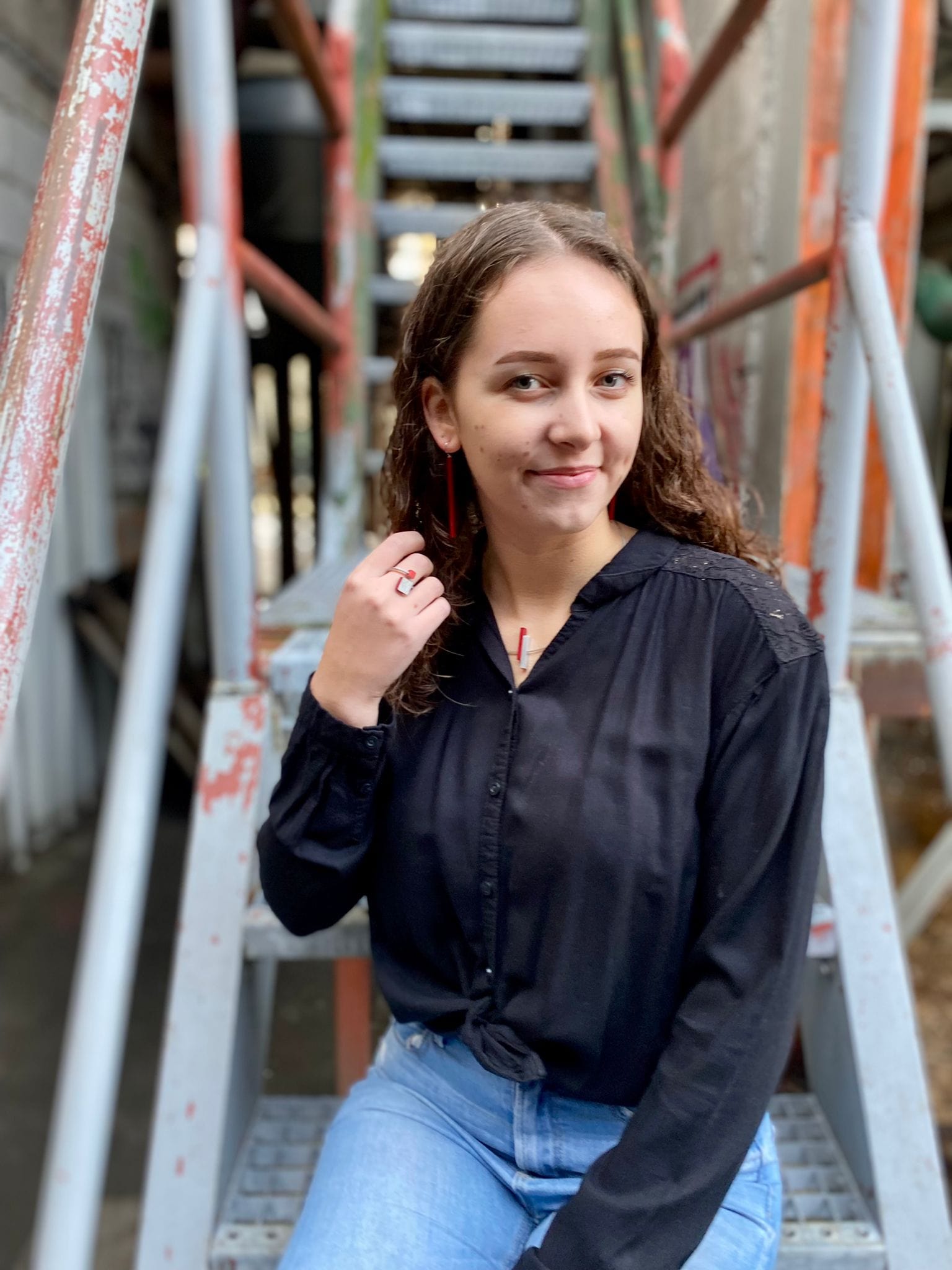 Halskette SOPHIA Blau | C116B