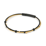 Armband LIV Schwarz und Goldfarben | A269ZG